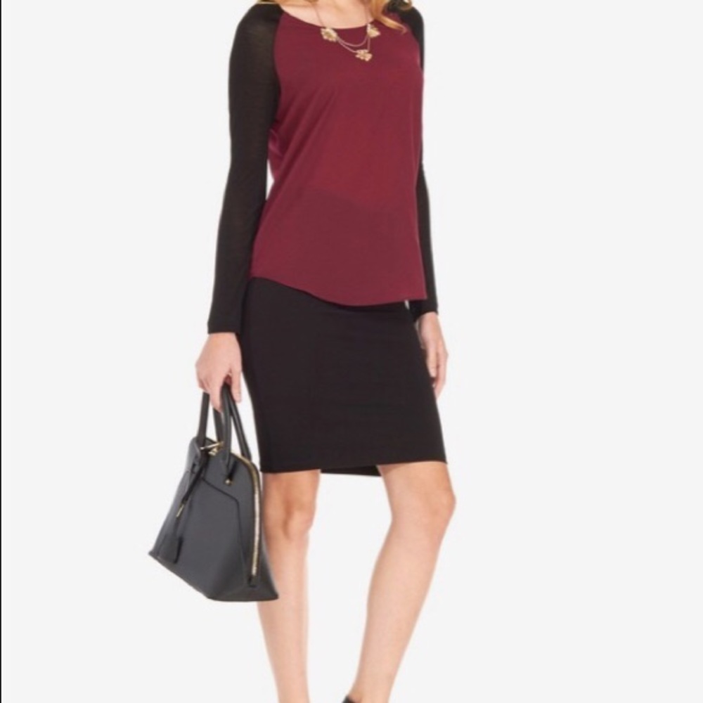 French Connection Color Block Top - Picture 4 of 8